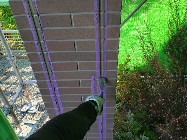 高崎市 コーキング ヘラ押え ミヤケン