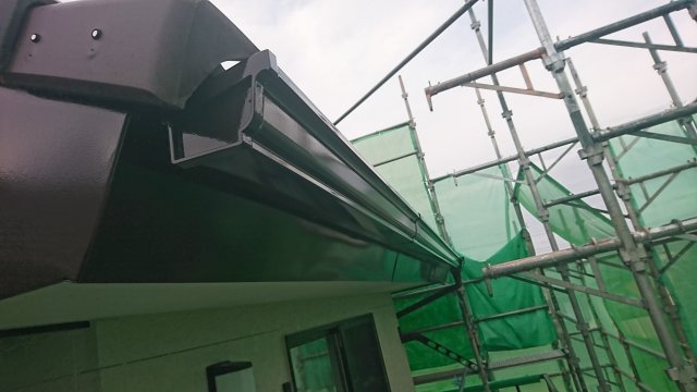 高崎市 雨樋 完了 ミヤケン