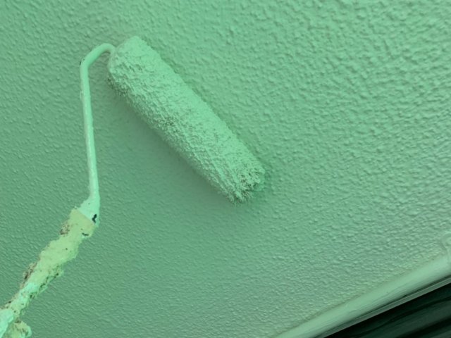 上塗り2回目
