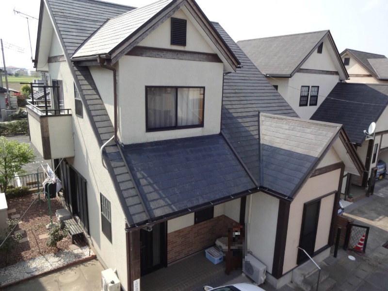佐波郡玉村町 外壁塗装 施工前 ミヤケン