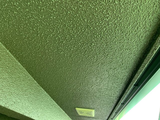 前橋市 屋根外壁塗装工事 軒裏天井完了 お客様の声 ミヤケン