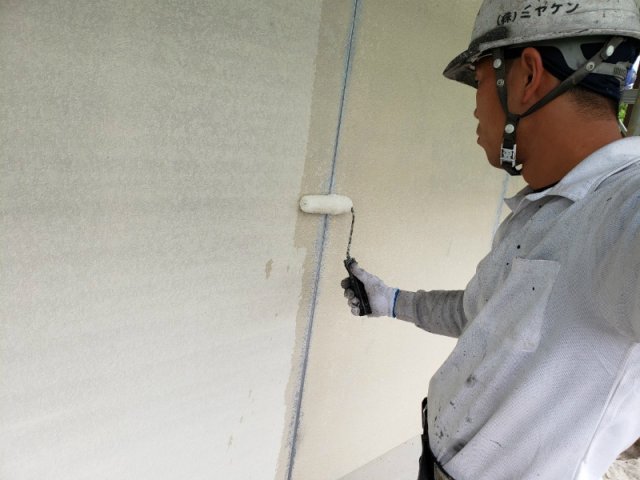 前橋市 外壁 下塗り ミヤケン
