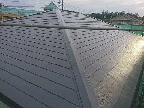北群馬郡吉岡町 屋根 施工後 ミヤケン
