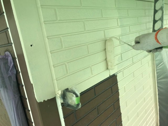外壁 上塗り