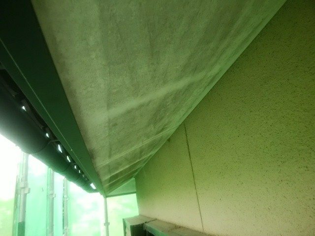 吾妻郡東吾妻町 軒天 シミ ミヤケン