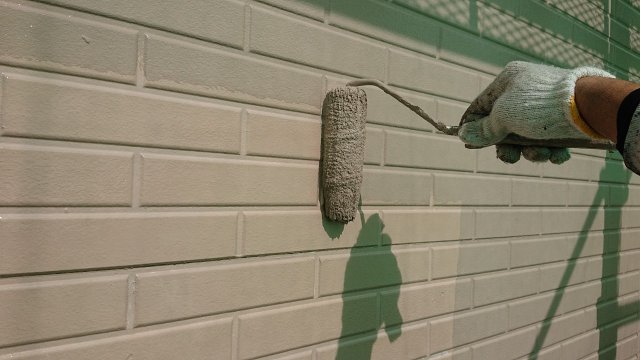 外壁 上塗り