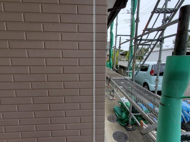 高崎市 外壁塗装工事 コーキング完了 お客様の声 ミヤケン