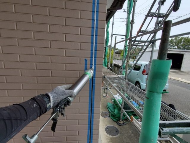 高崎市 外壁塗装工事 コーキング充填 お客様の声 ミヤケン
