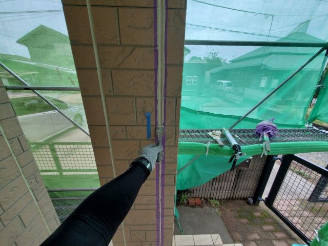 伊勢崎市 コーキング ヘラ押え ミヤケン
