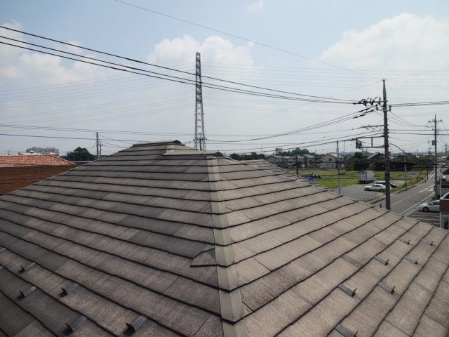 高崎市 屋根 色あせ ミヤケン