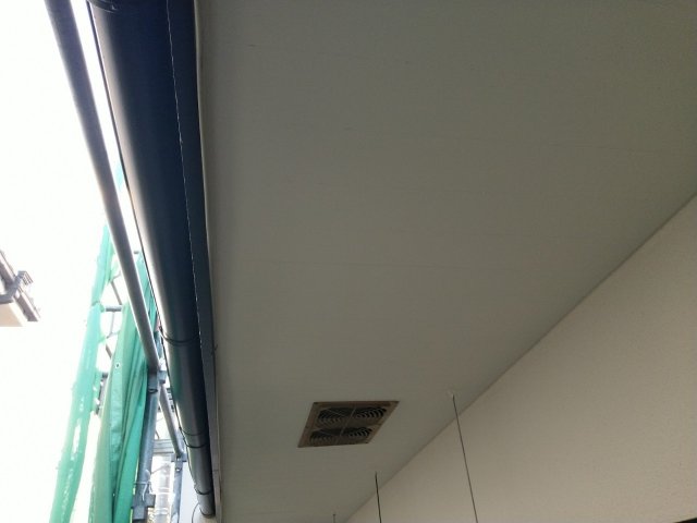 軒裏天井 塗装