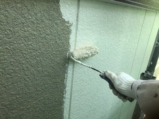 外壁 上塗り1回