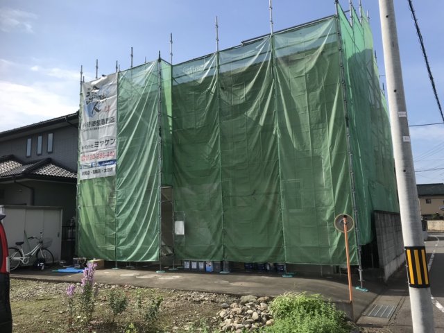 全体-足場組立状況