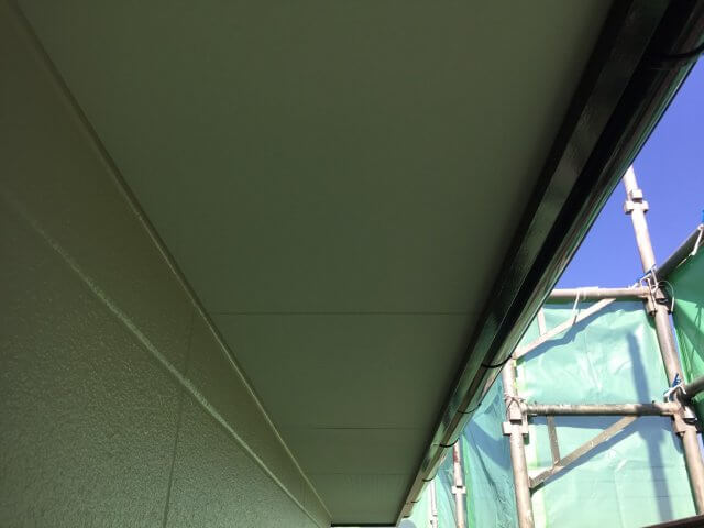 軒裏天井 塗装