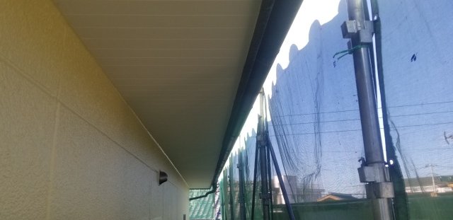 軒裏天井 塗装