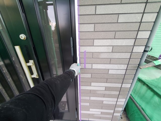 高崎市 コーキング ヘラ押え ミヤケン