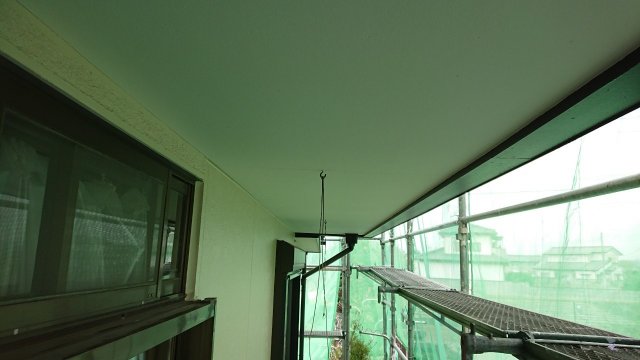 軒裏天井 塗装