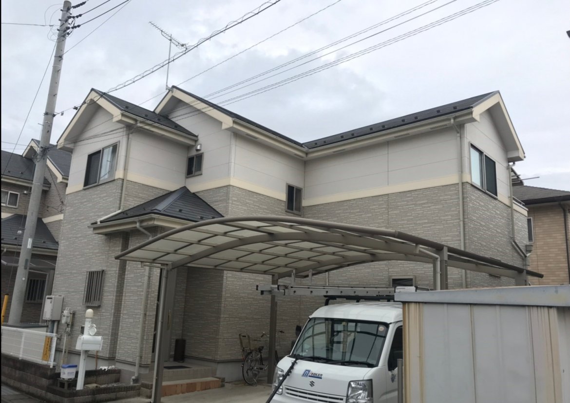 施工前 屋根外壁塗装
