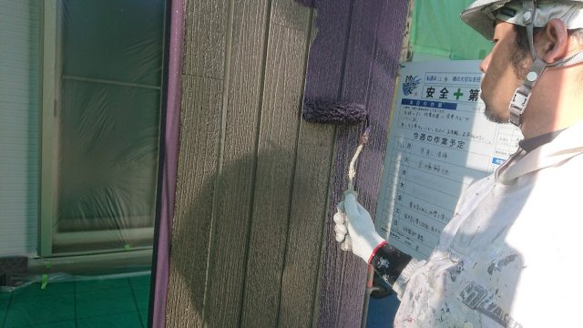 アクセント 上塗り
