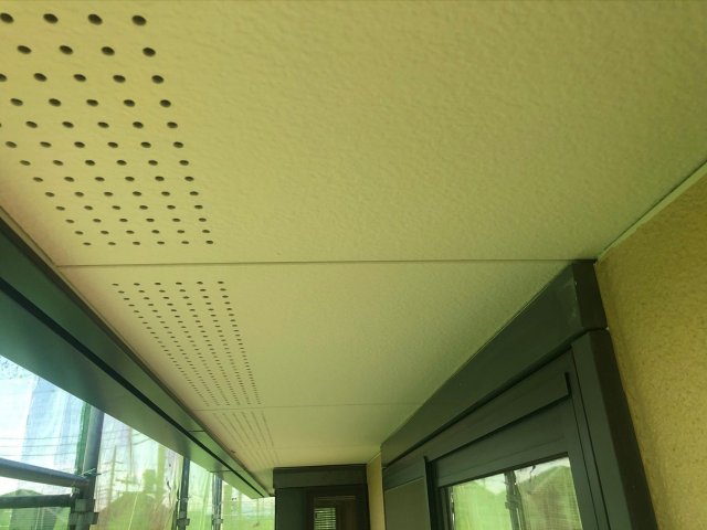 軒裏天井 塗装