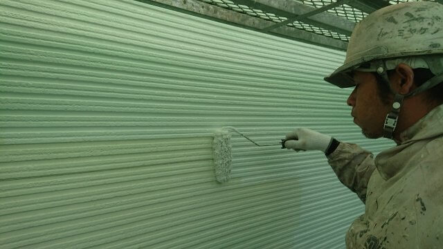 外壁 上塗り