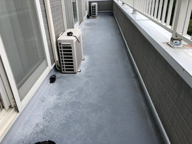 前橋市 ベランダ 色あせ ミヤケン