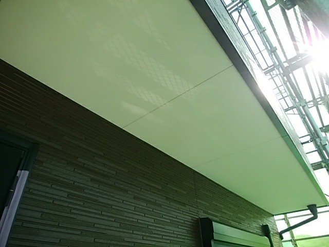 軒裏天井塗装