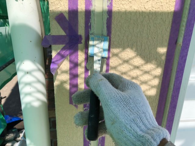 高崎市 コーキング ヘラ押え ミヤケン