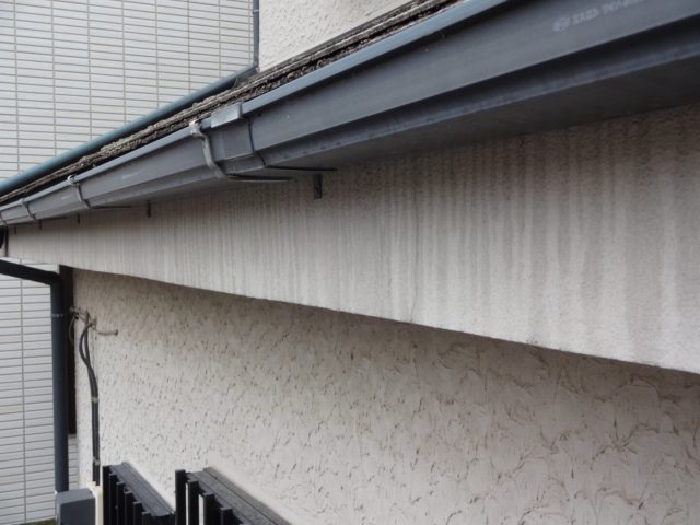 高崎市 屋根外壁塗装工事 破風板 雨だれ お客様の声 ミヤケン