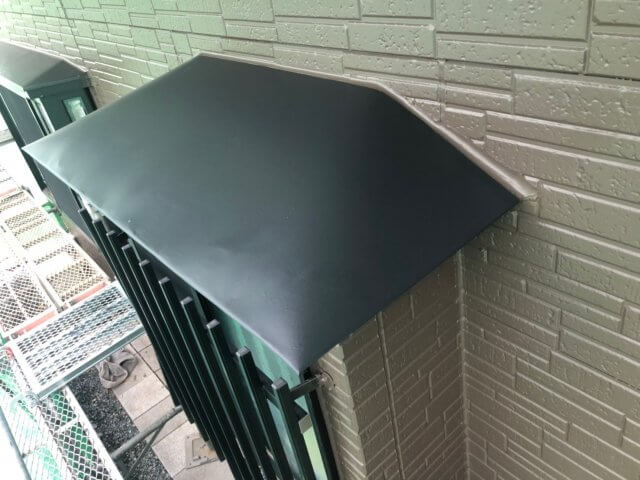 出窓屋根 塗装