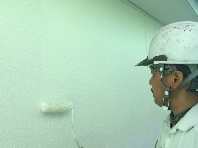 外壁 上塗り