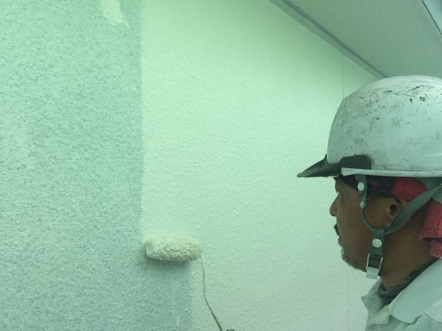 外壁 上塗り