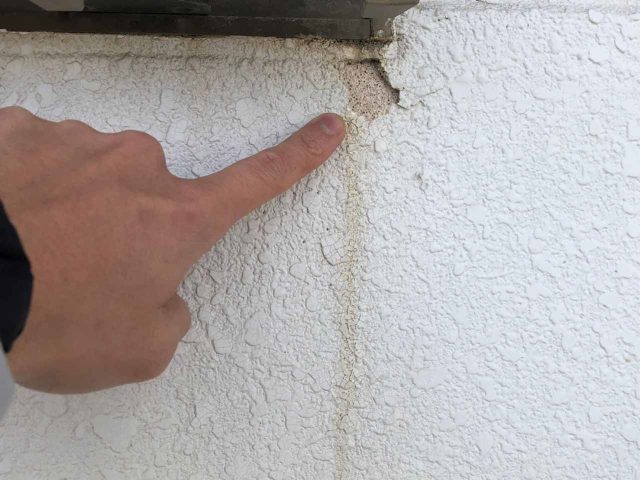 富岡市 外壁塗装工事 外壁欠け お客様の声 ミヤケン