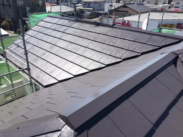 セメント屋根 塗装