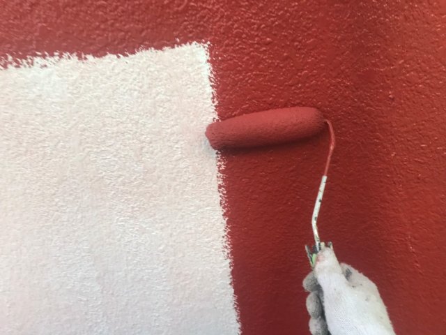 外壁 上塗り