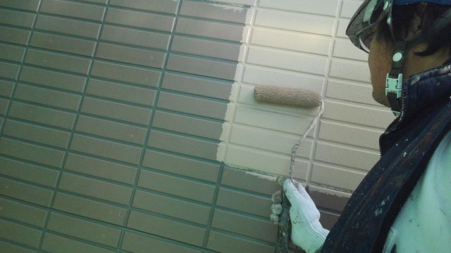 外壁 上塗り