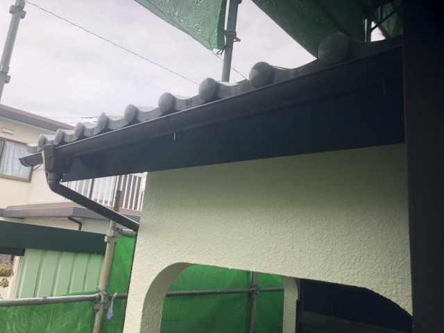 小川邸 波板 雨樋交換_171205_0005