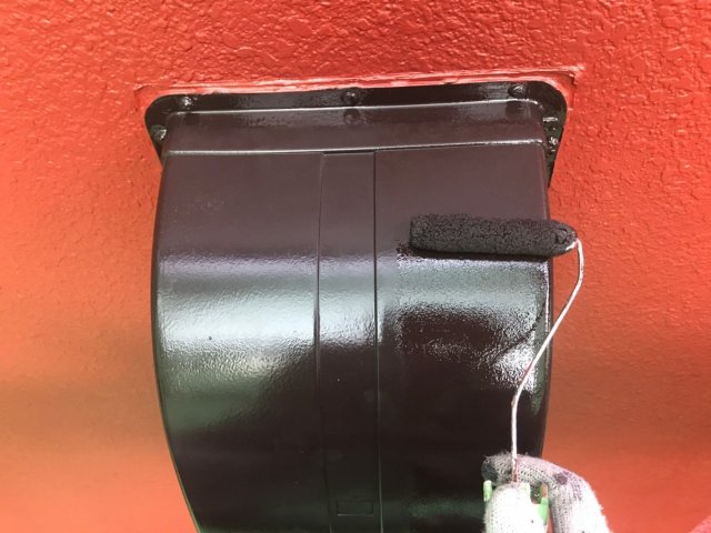換気フード 塗装