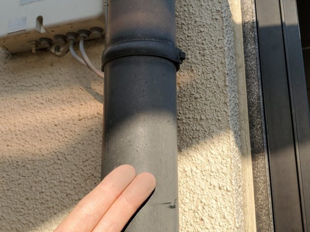 前橋市 屋根外壁塗装工事 雨樋チョーキング現象 お客様の声 ミヤケン