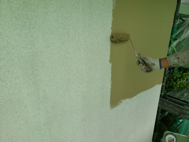 外壁 上塗り