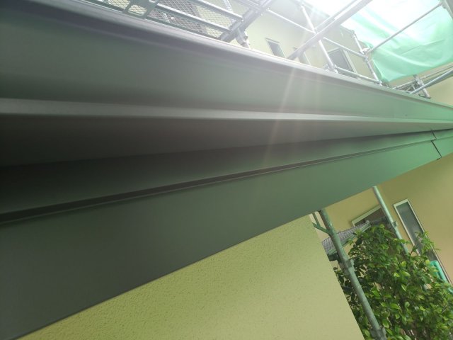 雨どい 塗装