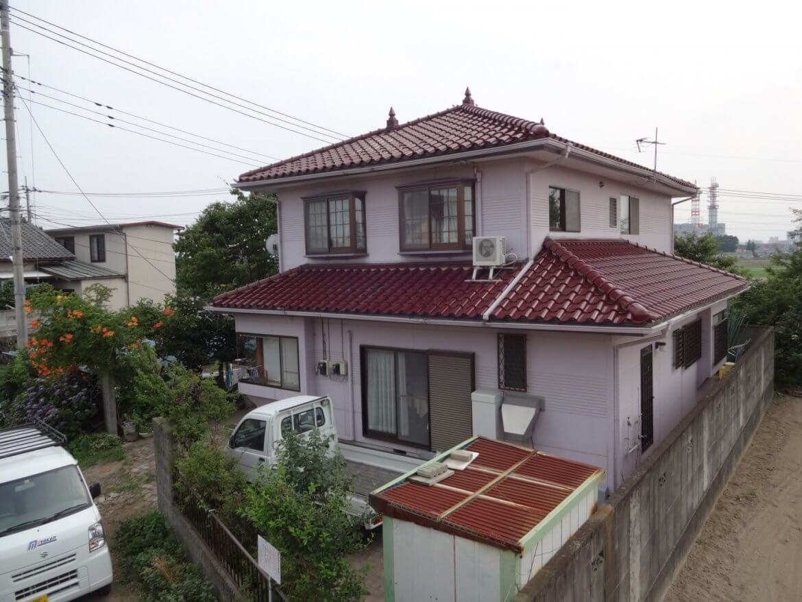 前橋市 外壁 施工前 ミヤケン
