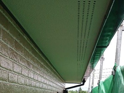 軒裏天井 塗装