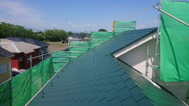 屋根 完了