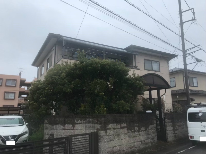 施工前 外壁塗装