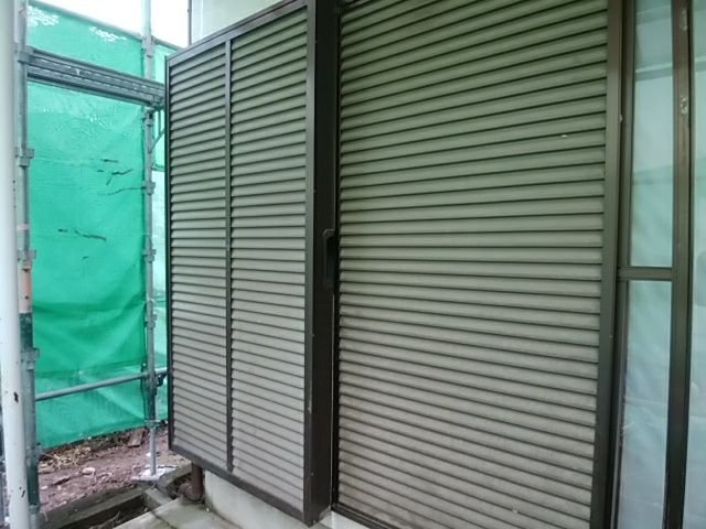 戸袋 色褪せ