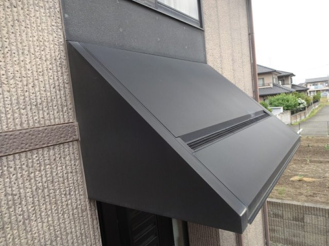 出窓屋根 塗装