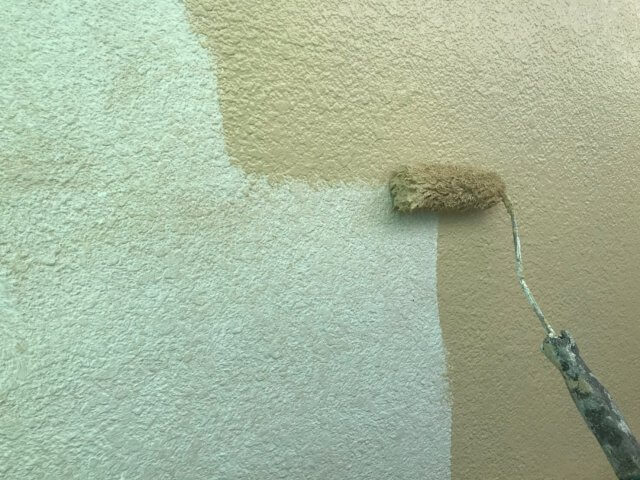 外壁 上塗り