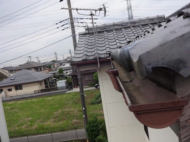高崎市 外壁塗装工事 雨樋ゆがみ お客様の声 ミヤケン