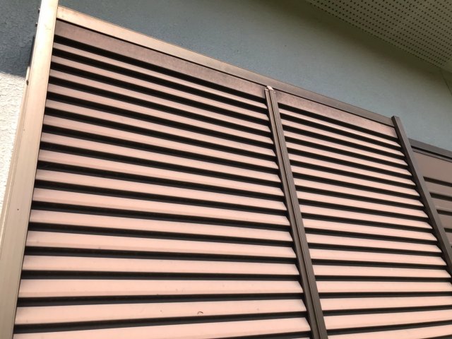 戸袋 色褪せ